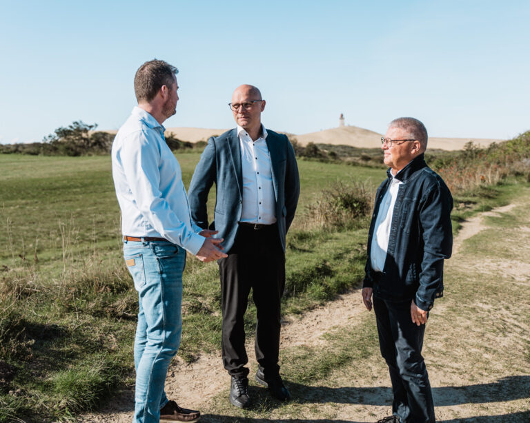 Investeringsholdet hos DitFinanshus: Laust, Mads og Benny