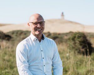 Mads Sørensen ved Rubjerg Knude Fyr